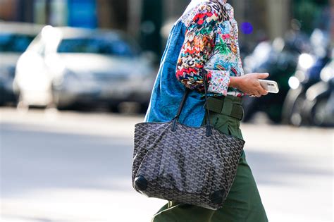 vintage goyard bag|second hand blue goyard bag.